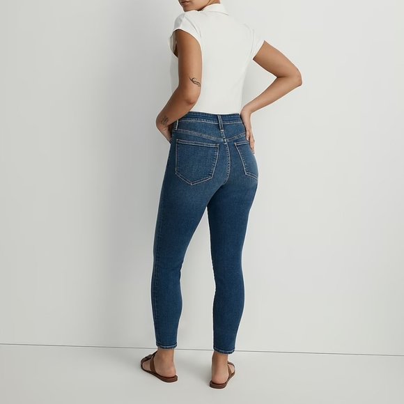 Madewell Curvy Roadtripper Authentic Skinny Jeans in Roselawn Wash Size 23 - Picture 5 of 9